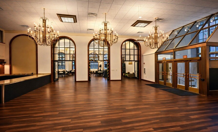 Shared KB&T building lobby